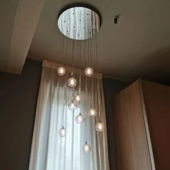 Lampada a sospensione Ming Trasparente con forte sconto^Tonin Casa Best