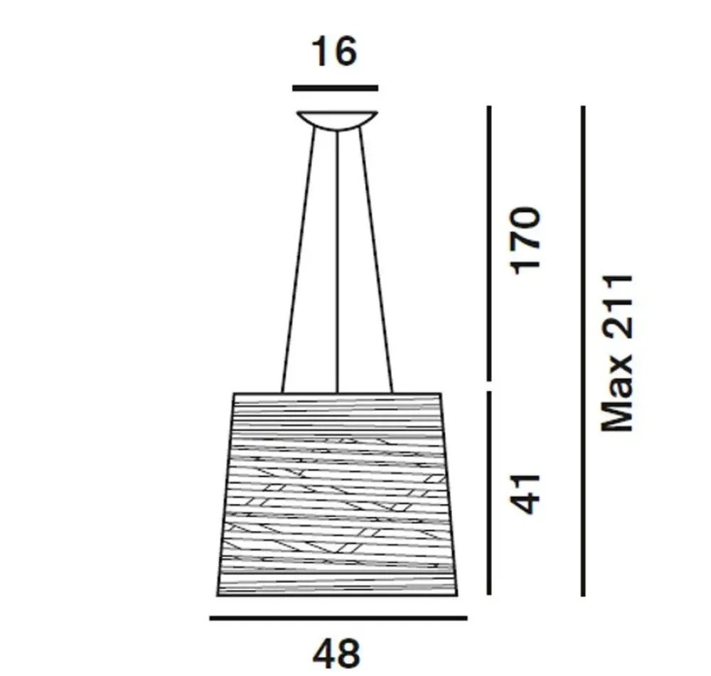 Hot Lampada a sospensione Tress grande led a prezzo Outlet Lampade A Sospensione