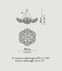 Slamp Lampada a sospensione Veli 7 suspension opal   a prezzo Outlet- Lampade A Sospensione