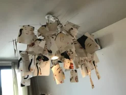 Ingo Maurer Lampada a sospensione Zettel'z limited edition in Offerta Outlet- Lampade A Sospensione