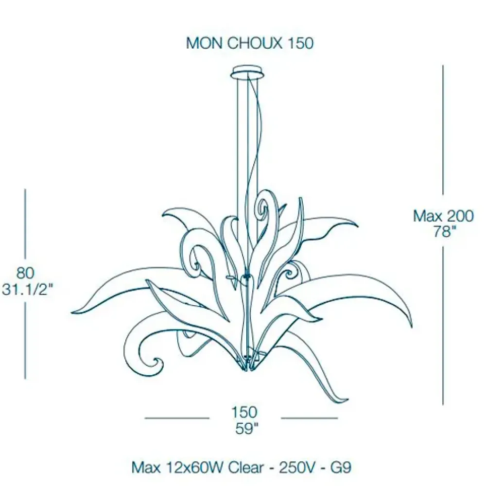 New Lampada Mon choux a PREZZI OUTLET Lampade A Sospensione