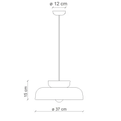 Clearance Lampada C2745 maracana' ferroluce a PREZZI OUTLET Lampade A Sospensione