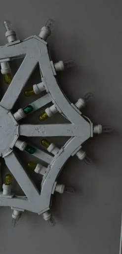 Collezione esclusiva Lampada da parete Abc Mod quadrifoglio Bianco in offerta- Applique Da Parete