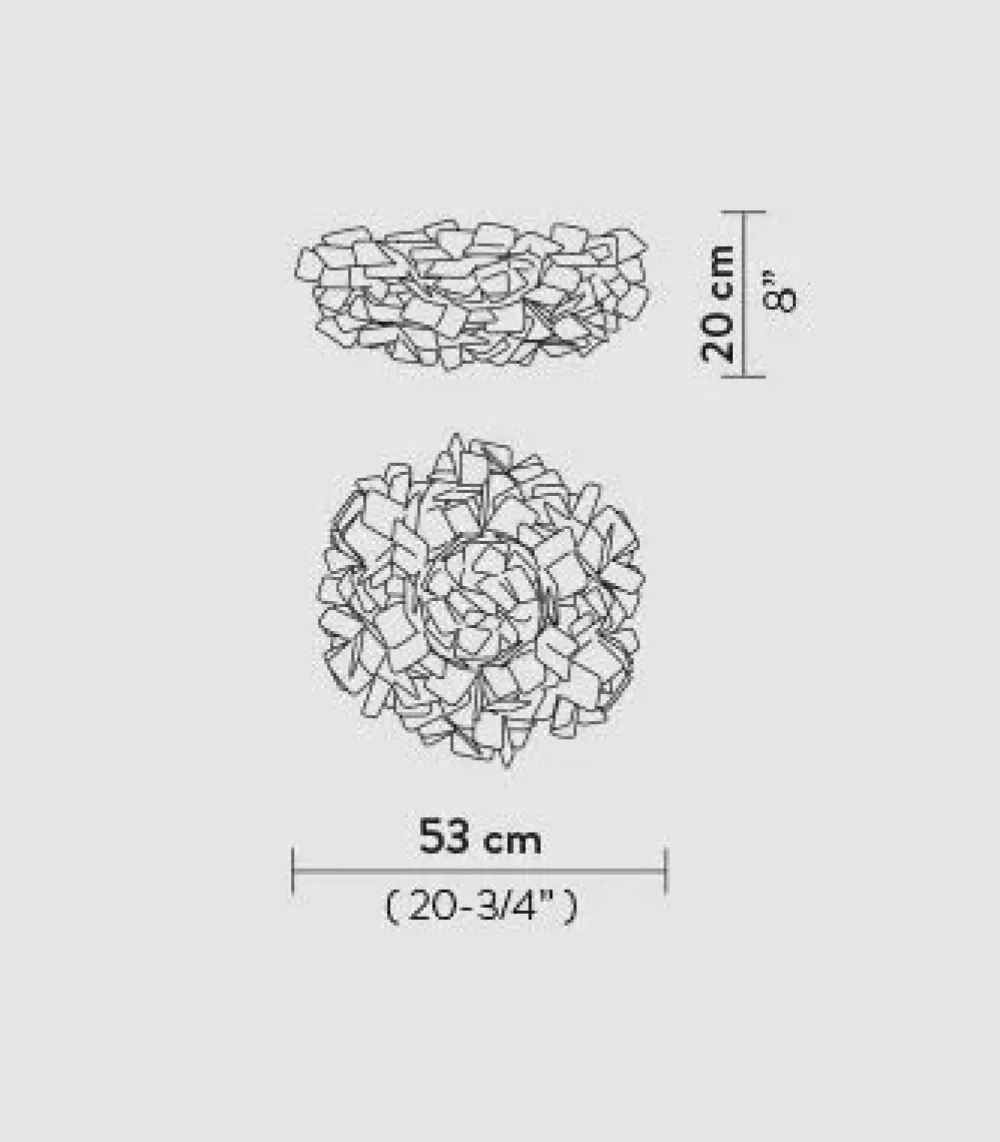 Lampada da parete Clizia mama non mama ceiling/wall medium a prezzo scontato^Slamp Outlet