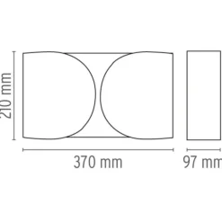 Lampada da parete Foglio a prezzo scontato^Flos Hot