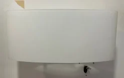 New Lampada da parete Vetro bianco a prezzo scontato. Applique Da Parete