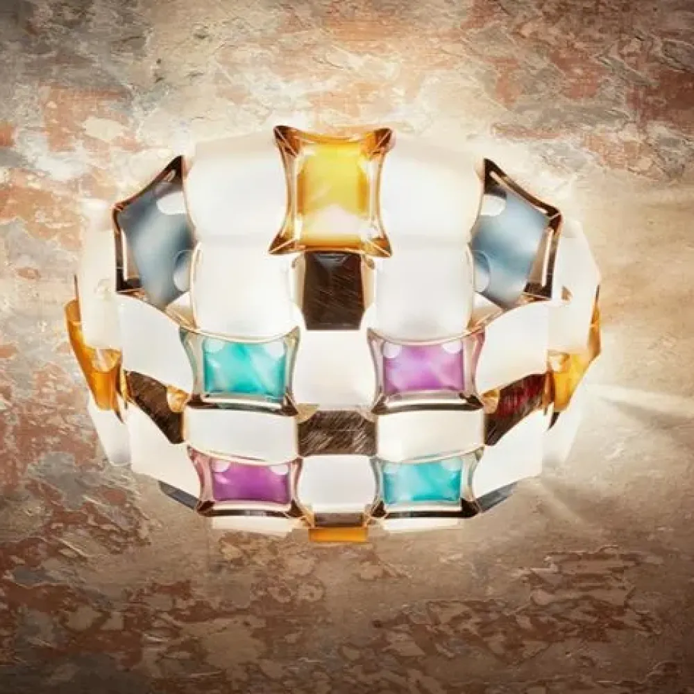 Slamp Lampada da soffitto Mida 50 cm multicolor in Offerta Outlet- Plafoniere Da Soffitto