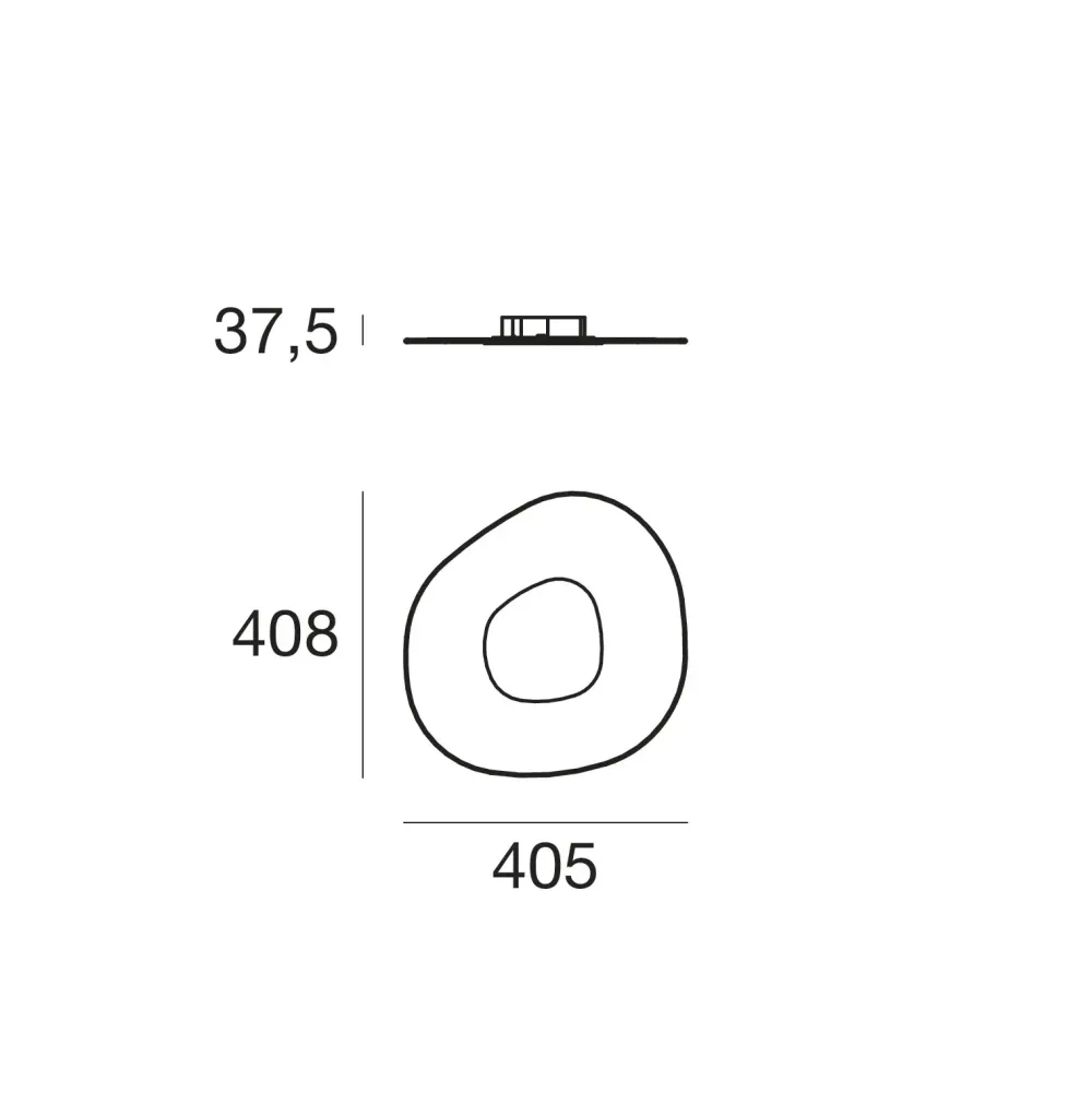 Linea Light Lampada da soffitto stile Moderno Antigua 90345 a prezzi convenienti- Plafoniere Da Soffitto