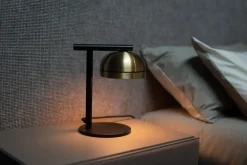 Artigianale Lampada da tavolo Molly Nero a prezzi outlet- Lampade Da Tavolo