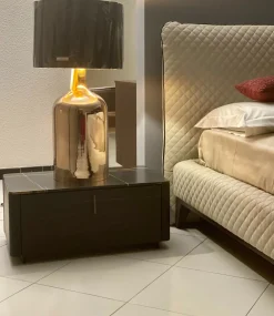 Clearance Lampada da tavolo Alesia Ambra a prezzi outlet Lampade Da Tavolo