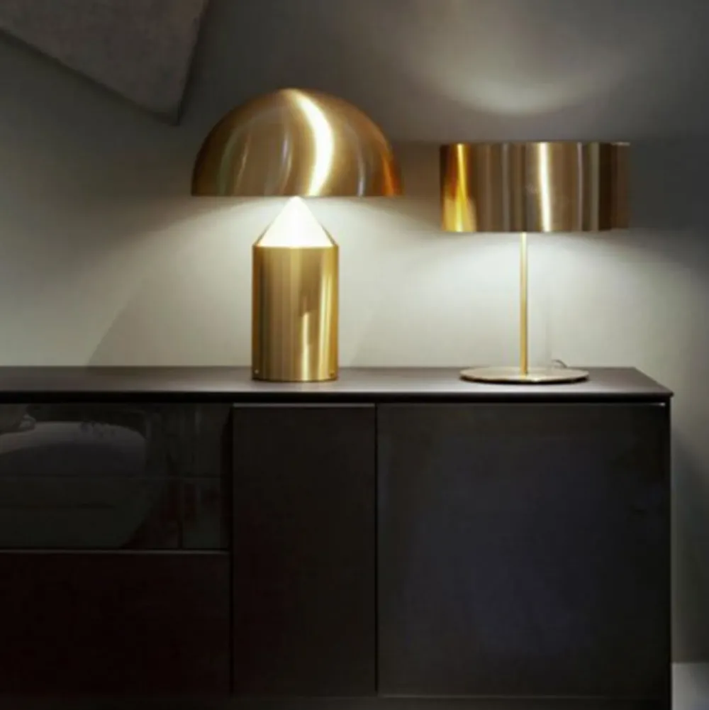 O-Luce Lampada da tavolo Atollo 433 oro a prezzo scontato- Lampade Da Tavolo