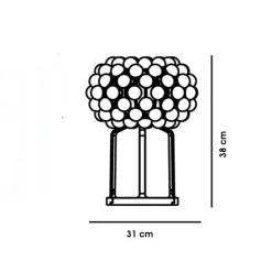 Lampada da tavolo Caboche plus tavolo a prezzo scontato^Foscarini New