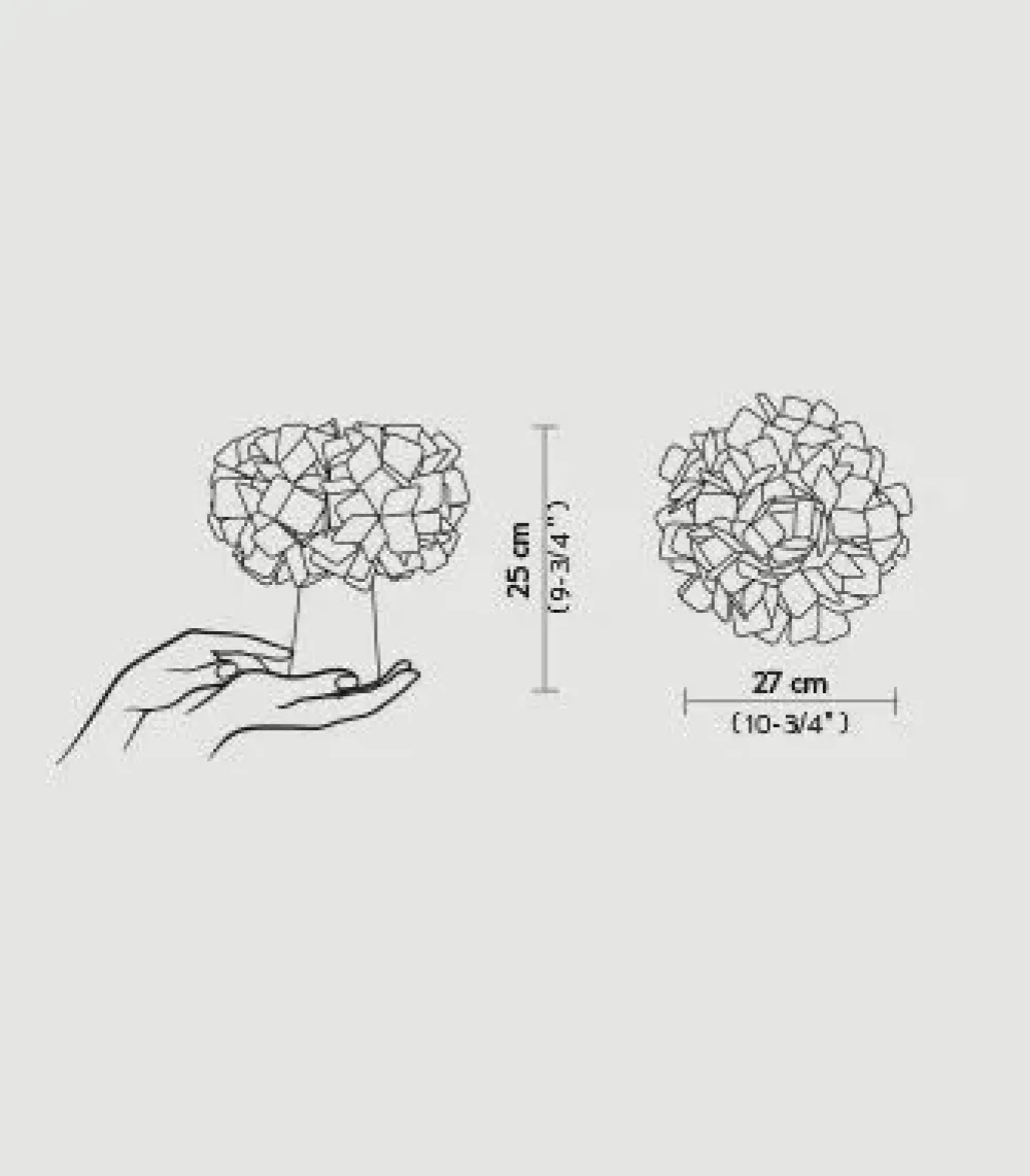 Hot Lampada da tavolo Clizia battery a prezzo Outlet Lampade Da Tavolo