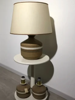 Discount Lampada da tavolo Greta Ambra a prezzi outlet Lampade Da Tavolo