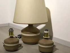 Discount Lampada da tavolo Greta Ambra a prezzi outlet Lampade Da Tavolo