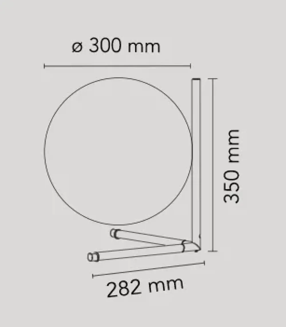 Outlet Lampada da tavolo Ic t2 in Offerta Outlet Lampade Da Tavolo