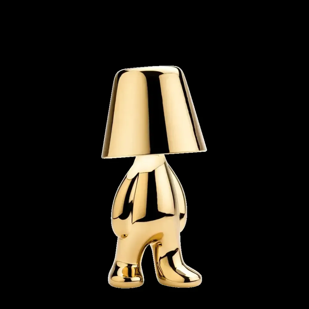 New Lampada da tavolo lampada fratelli d’oro tom in Offerta Outlet Lampade Da Tavolo