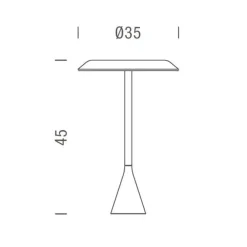 Nemo Lampada da tavolo Panama   a prezzo Outlet- Lampade Da Tavolo