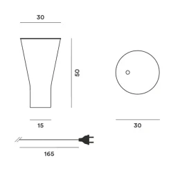 Foscarini Lampada da tavolo Soffio in Offerta Outlet- Lampade Da Tavolo