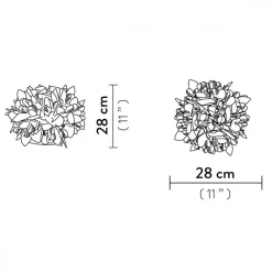 Slamp Lampada da tavolo Veli table foliage in Offerta Outlet- Lampade Da Tavolo