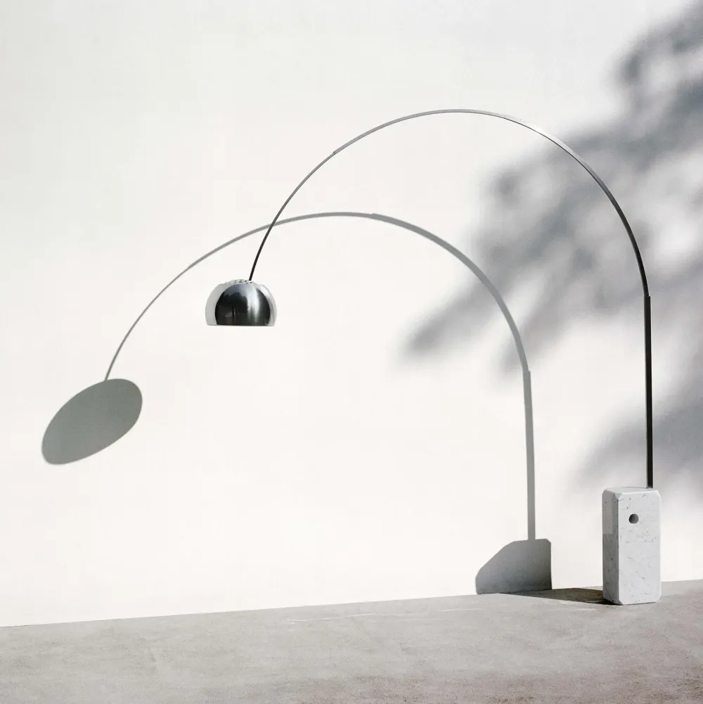 Flos Lampada da terra Arco led in Offerta Outlet- Lampade Da Terra