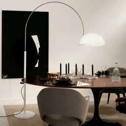 O-Luce Lampada da terra Coupè 3320/r in Offerta Outlet- Lampade Da Terra