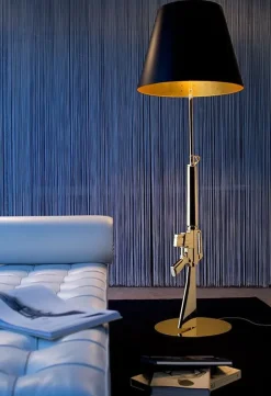 Flos Lampada da terra Guns lounge gun terra a prezzo Outlet- Lampade Da Terra