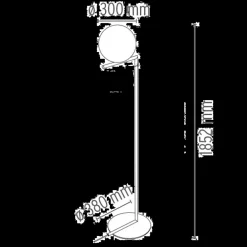 Lampada da terra Ic f2 outdoor a prezzo Outlet^Flos Outlet
