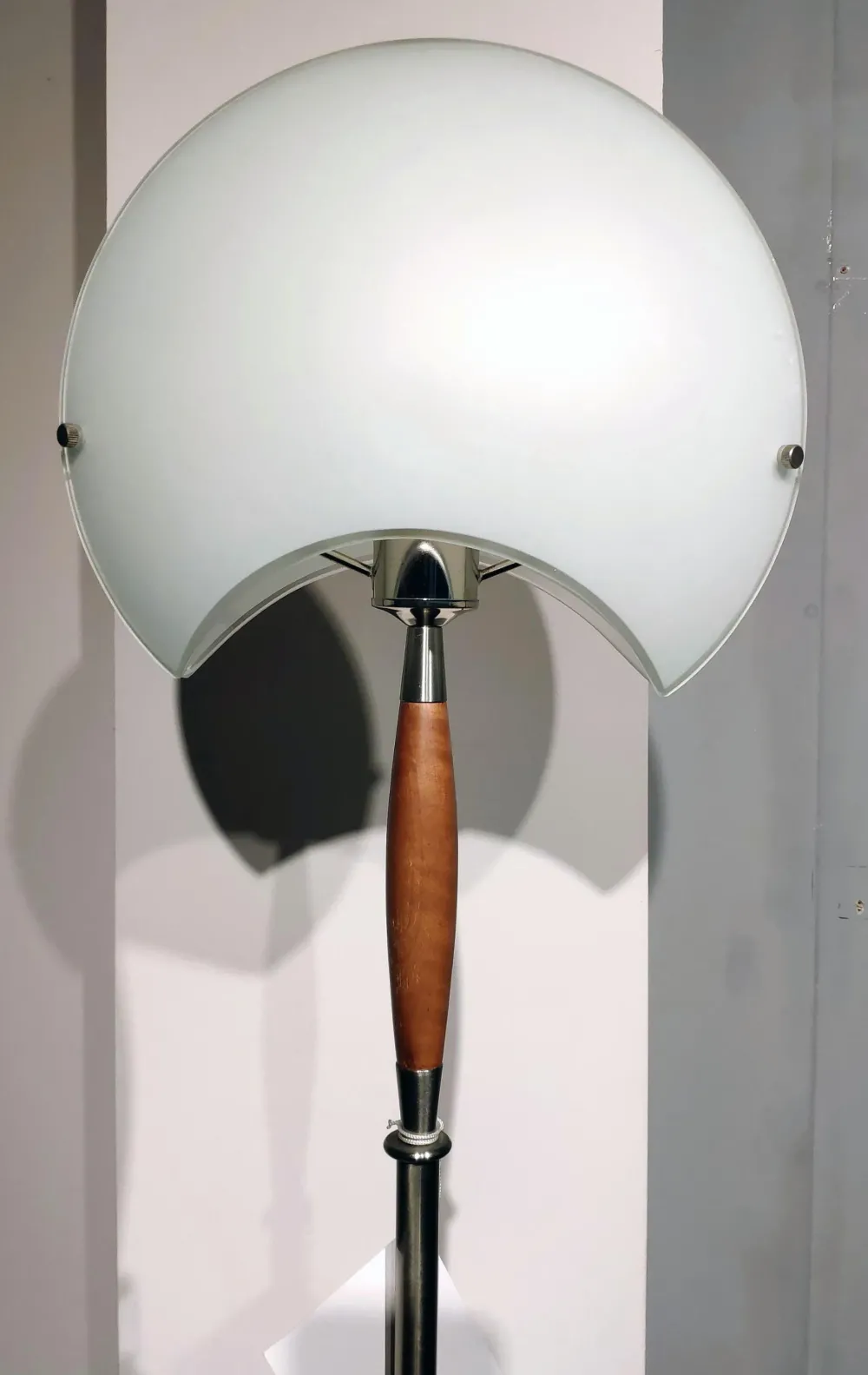 Outlet Lampada da terra in metallo Vetro-ciliegio a prezzo Outlet Lampade Da Terra