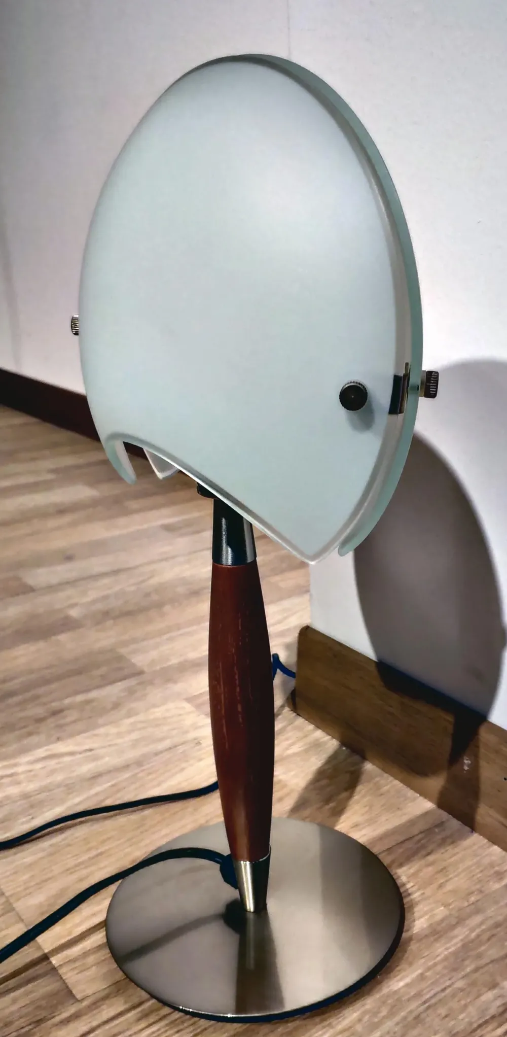 Outlet Lampada da terra in metallo Vetro-ciliegio a prezzo Outlet Lampade Da Terra