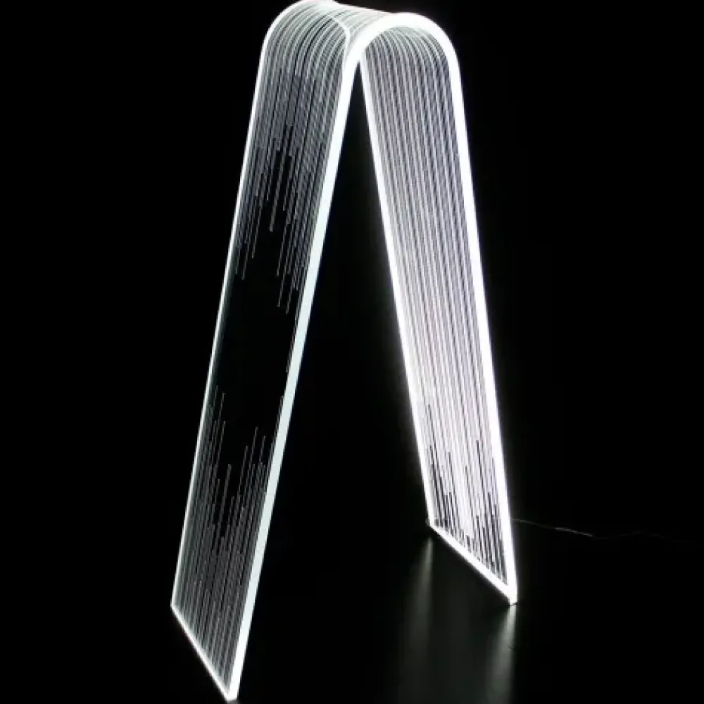 Discount Lampada da terra in plastica Arc a prezzo Outlet Lampade Da Terra