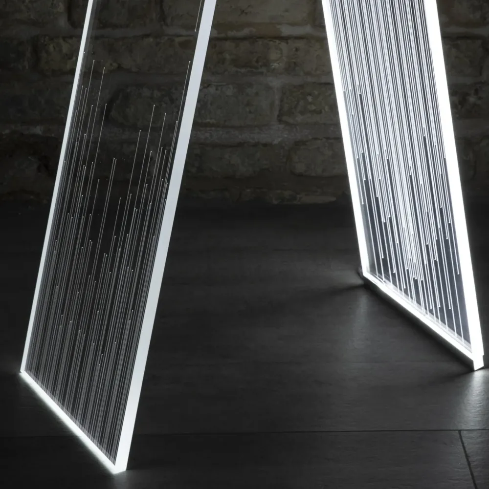 Discount Lampada da terra in plastica Arc a prezzo Outlet Lampade Da Terra