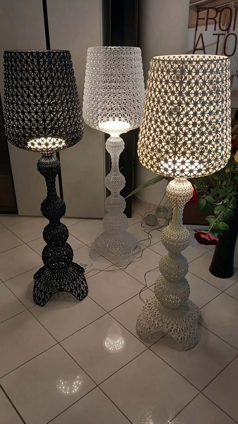 Kartell Lampada da terra Kabuki stile Design in offerta- Lampade Da Terra