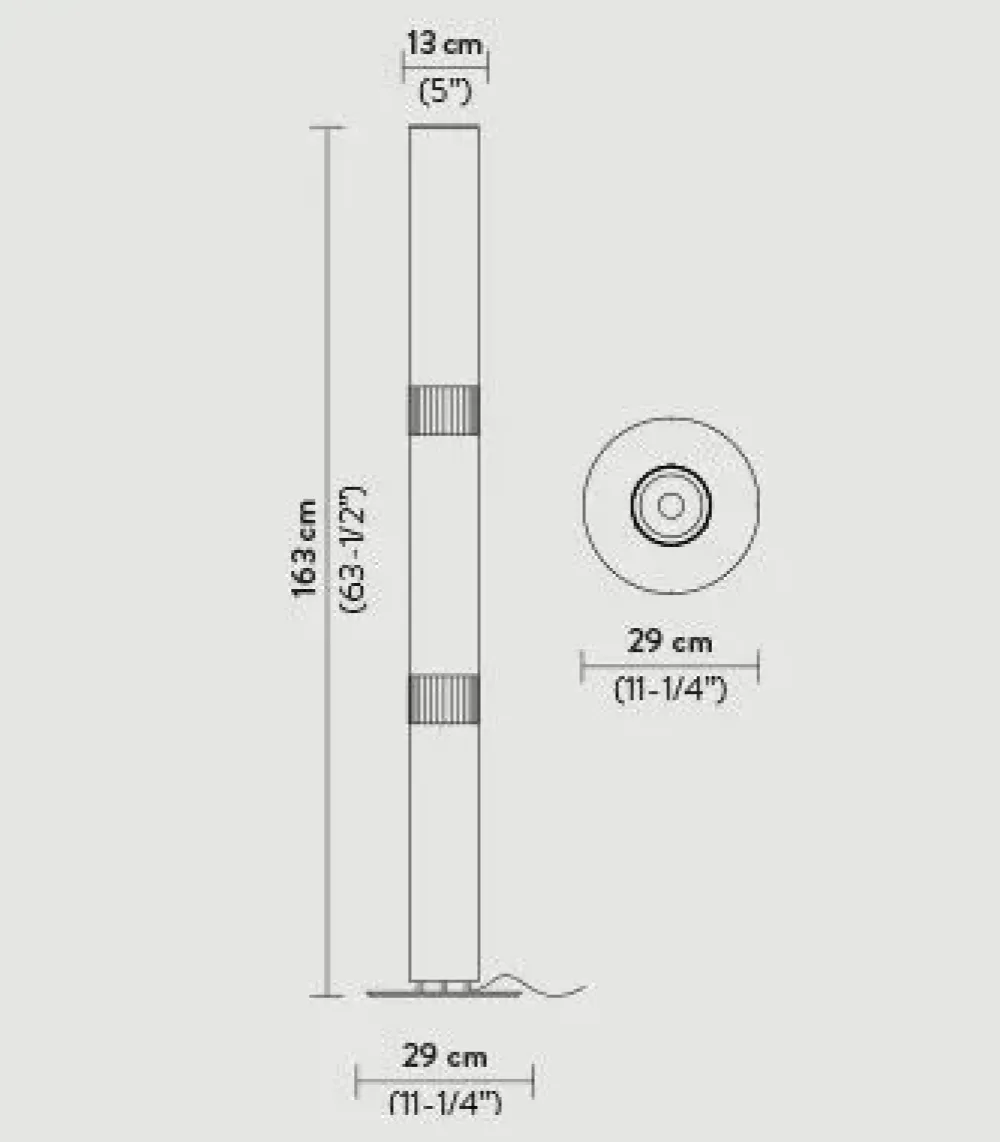 Clearance Lampada da terra La lollo floor a prezzo Outlet Lampade Da Terra
