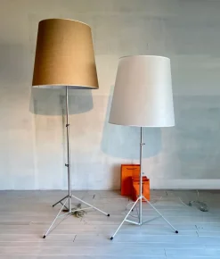 Lampada da terra Lampada da terra gilda juta design stile Moderno a prezzi convenienti^Pallucco Discount