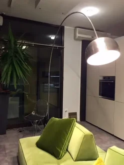 Outlet Lampada da terra stile Design Arco - 375a con forte sconto Lampade Da Terra