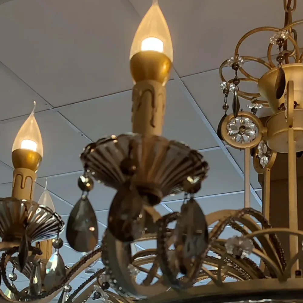 Lampada Lampadaio classico a 15 luci a PREZZI OUTLET^Dialma Brown Discount