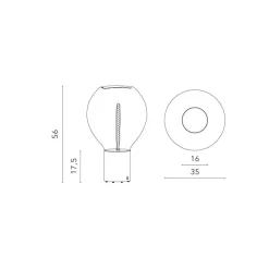 Lampada Divina in OFFERTA OUTLET^Tomasella Online