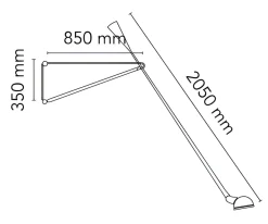 Hot Lampada 265 chromatica a PREZZI OUTLET Applique Da Parete