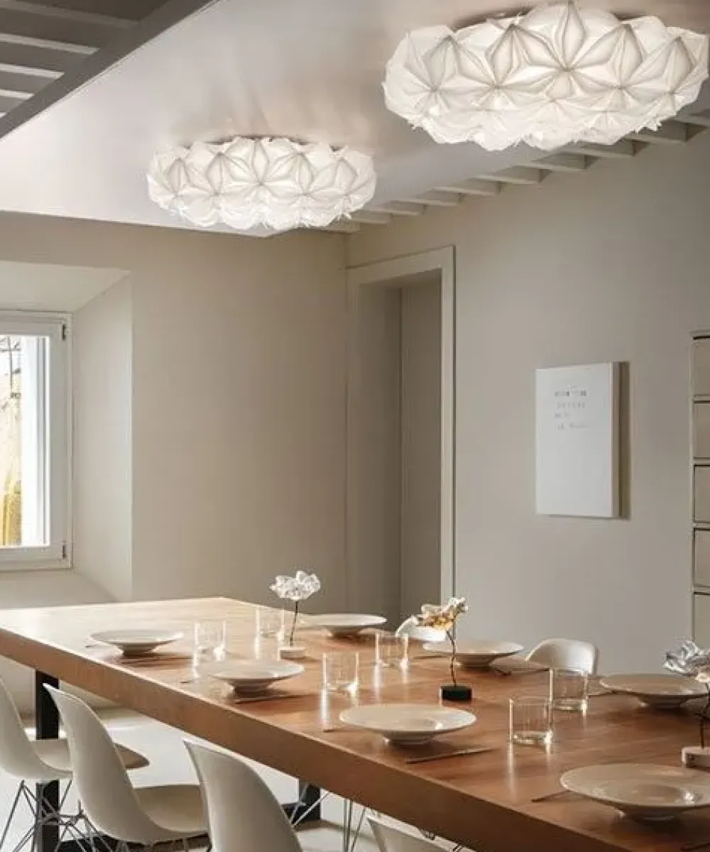 Online Lampada La vie bianca in OFFERTA OUTLET Lampade A Sospensione