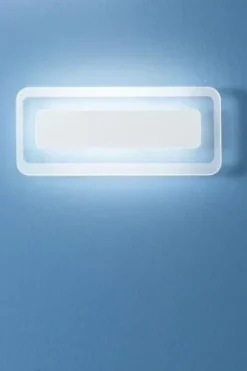 Online Lampada antille applique led 3000k design moderna bianco in OFFERTA OUTLET Applique Da Parete