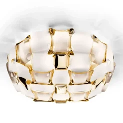 Lampada Mida medium gold plafoniera in OFFERTA OUTLET^Slamp Outlet