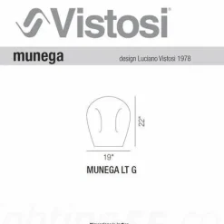 Vistosi Lampada Munega a prezzo Outlet. Acquista ora!- Lampade Da Tavolo