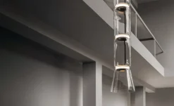 Flos Lampada Noctambule suspension 2 low cylinder and cone in OFFERTA OUTLET- Lampade A Sospensione