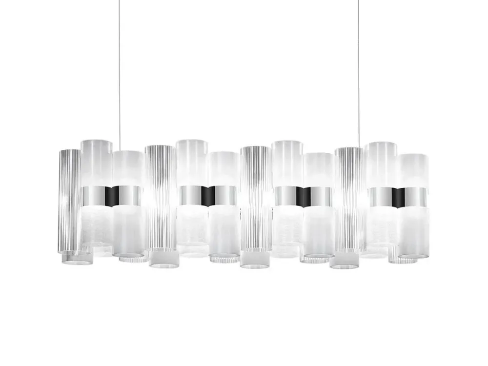 Lampada La lollo 100 linear sospensione led a PREZZI OUTLET^Slamp Clearance