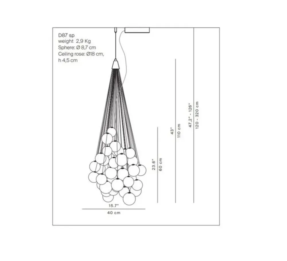 Lampada Stochastic a prezzo Outlet! Rinnova l'arredo!^Luceplan Hot