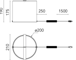 Lampada To tie t1 in OFFERTA OUTLET^Flos Outlet