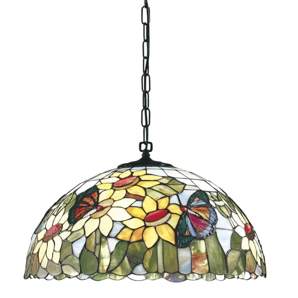 Collezione esclusiva Lampada T532s perenz sospensione tiffany in OFFERTA OUTLET- Lampade A Sospensione