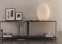 Fontana Arte Lampada Uovo grande, in Offerta Outlet.- Lampade Da Tavolo