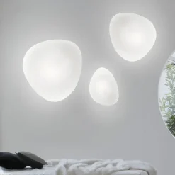 Vistosi Lampada Neochic ppm plafoniera in vetro soffiato a PREZZI OUTLET- Plafoniere Da Soffitto